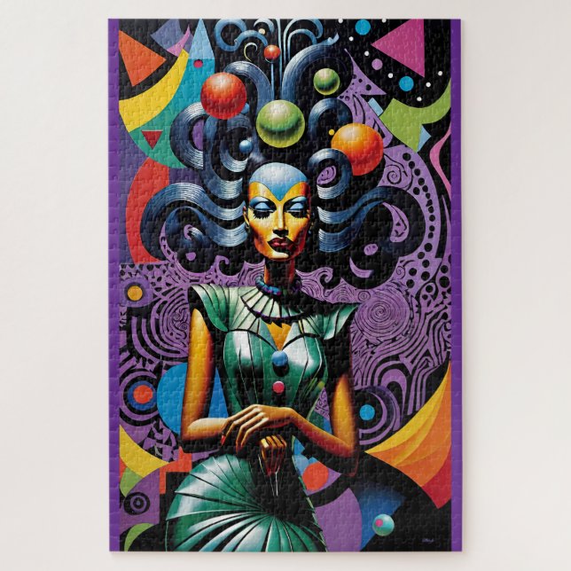 Quebra-cabeça Cornutopia - Arte Surreal Ken Gage (Vertical)