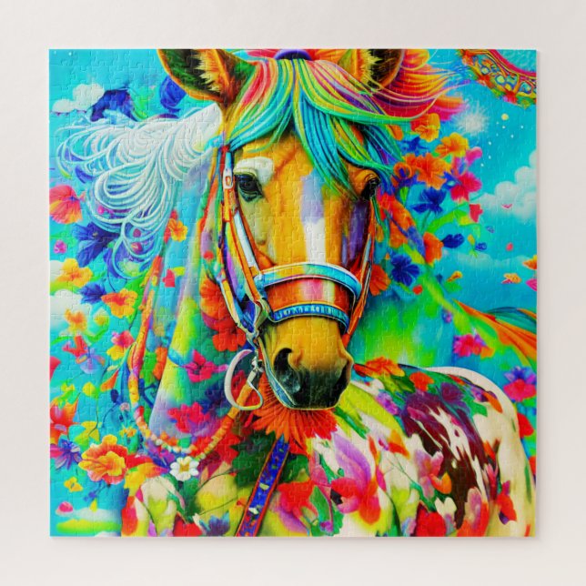 Quebra-cabeça Coro Adorne com Flores (Vertical)