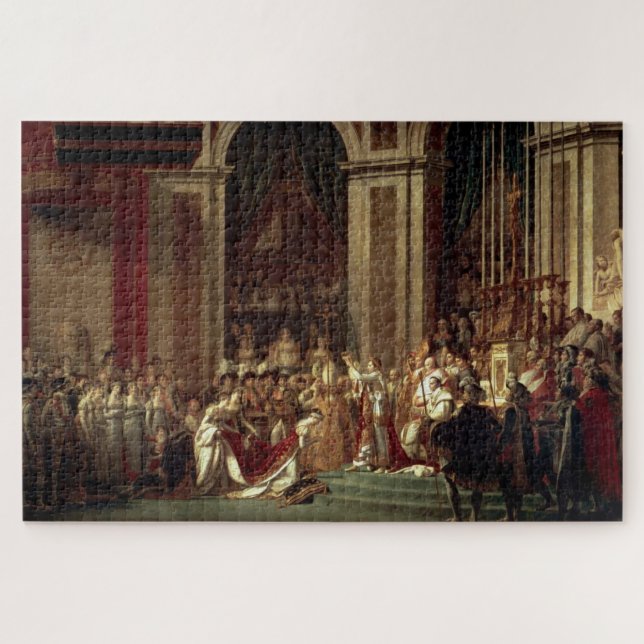 Quebra-cabeça coroação de Napoleão (Horizontal)