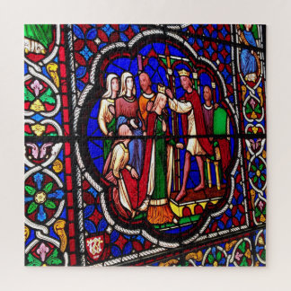 Quebra-cabeça Coroagem da janela de Esther com coloração