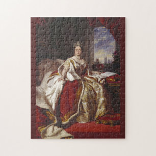 Quebra-cabeça Coronation Portrait of Queen Victoria