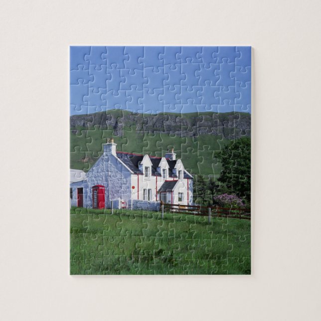 Quebra-cabeça Correio, Linicro, Ilha de Skye, Highlands, (Vertical)