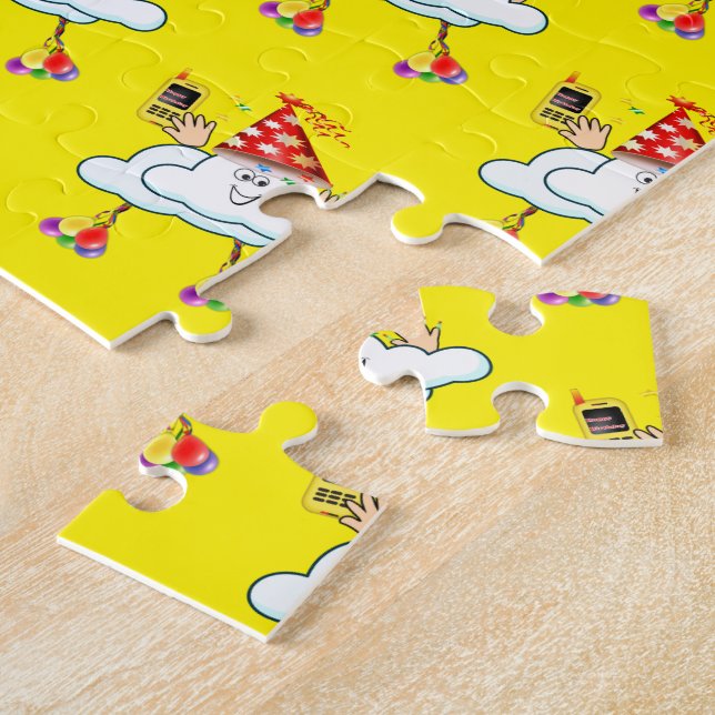 Quebra-cabeça Correspondentes Cores Amarelas IPhon (Lateral)