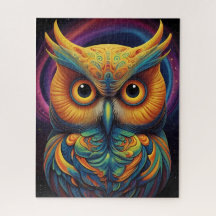 Coruja Cósmica da Sabedoria