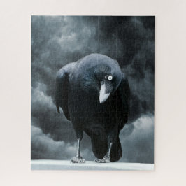 Quebra-cabeça Corvo Preto