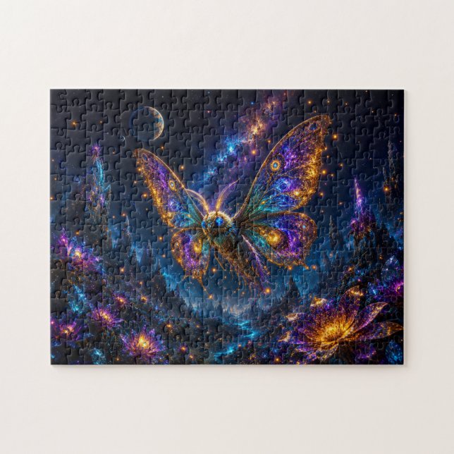 Quebra-cabeça Cosmic Butterfly Fantasy Puzzle – Magical Galactic (Horizontal)