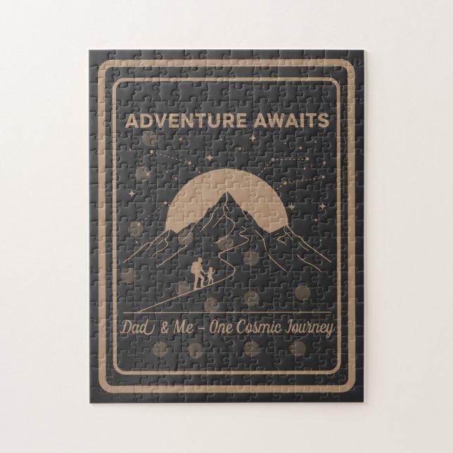 Quebra-cabeça Cosmic Dad & Me Adventure (Vertical)