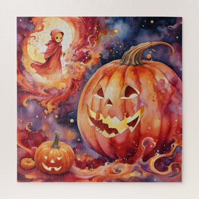 Quebra-cabeça Cósmico Jack-o'-Lanternas: Uma Fantasia de Hallowe (Vertical)