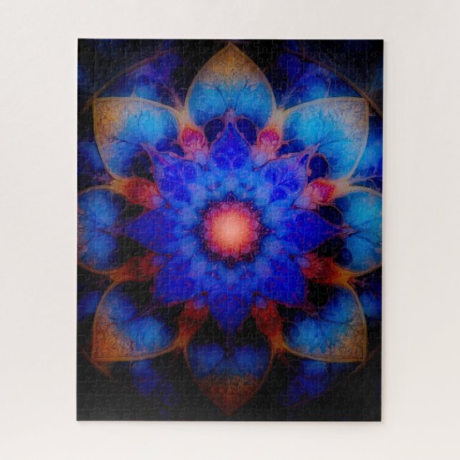 Quebra-cabeça Cósmico ZEN Floral (Vertical)
