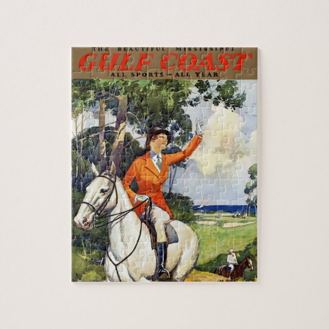 Quebra-cabeça Costa do Golfo pela Panamá Limited (Vertical)