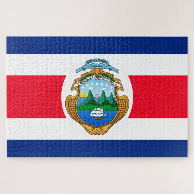 Quebra-cabeça Costa Rica (Horizontal)