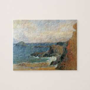 Quebra-cabeça Costa Rochosa de Paul Gauguin, Impressionismo Vint