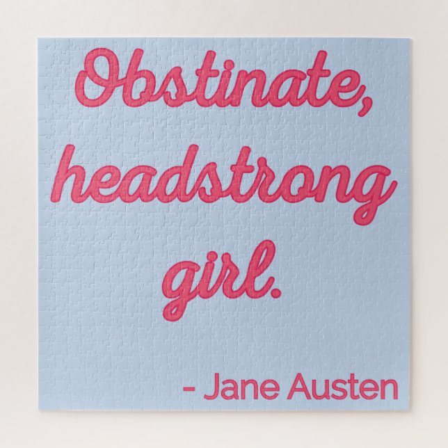 Quebra-cabeça Cota de Orgulho e Preconceito II - Estilo Bonito (Vertical)