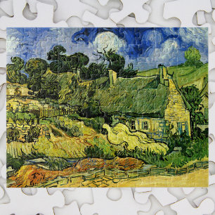 Quebra-cabeça Cottages achados, Cordeville por Vincent van Gogh