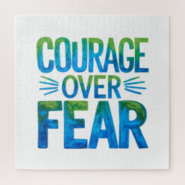 Quebra-cabeça Courage over fear