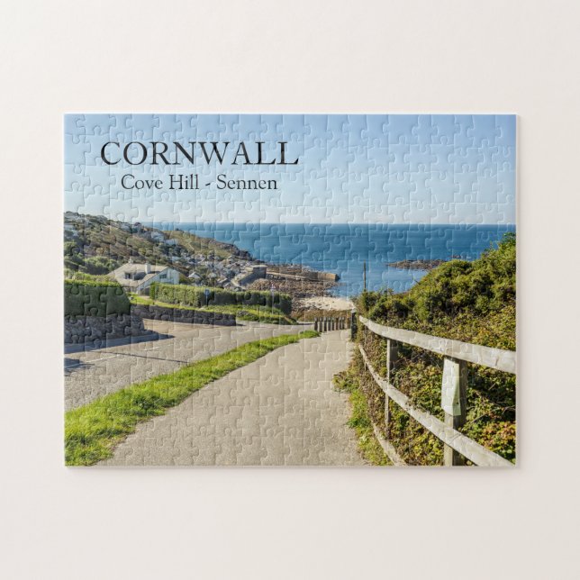 Quebra-cabeça Cove Hill Sennen Cornwall England Jigsaw Puzzle (Horizontal)