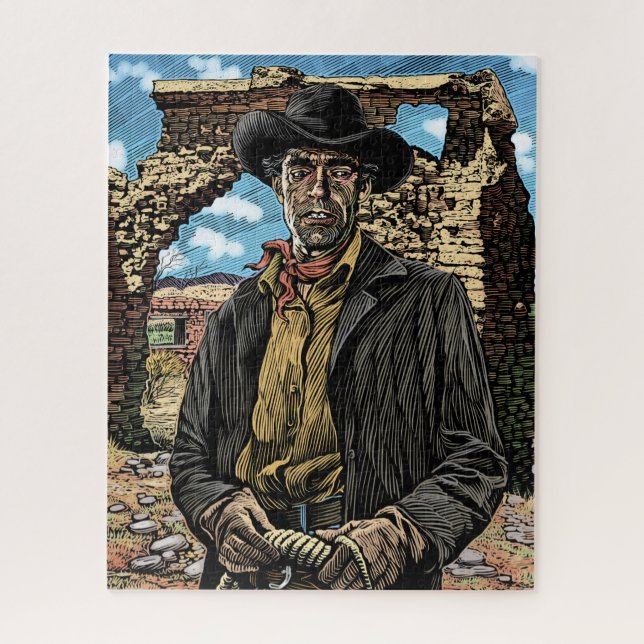 Quebra-cabeça Cowboy Puzzle (Vertical)