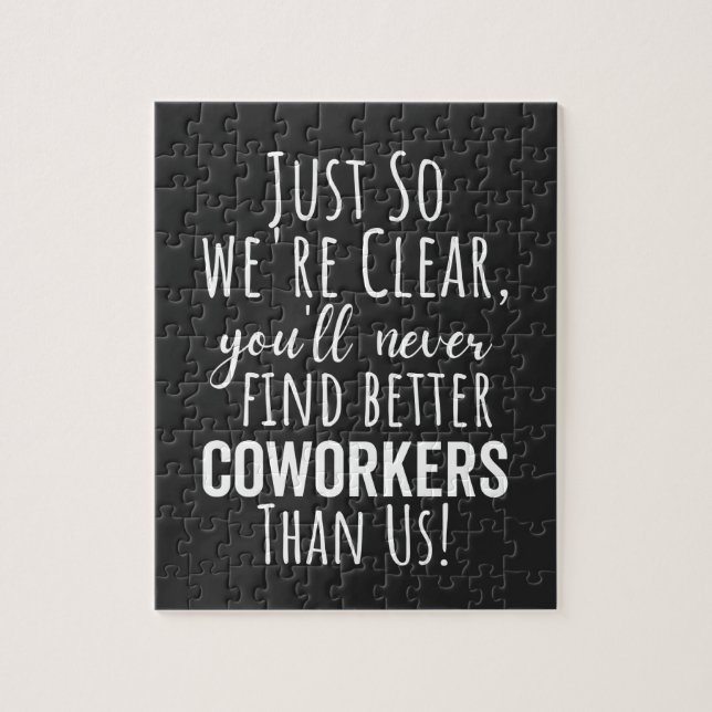 Quebra-cabeça Coworker Goodbye | Deslocamento de Colaboradores | (Vertical)