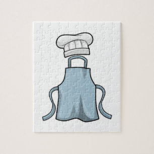 Quebra-cabeça Cozinhar avental e Cozinhar
