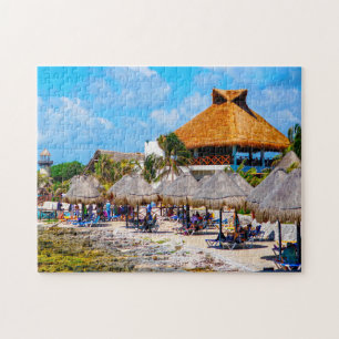 Quebra-cabeça Cozumel México.