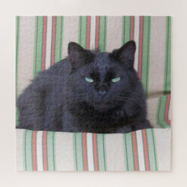 Quebra-cabeça - Cozy Cat em Cushion