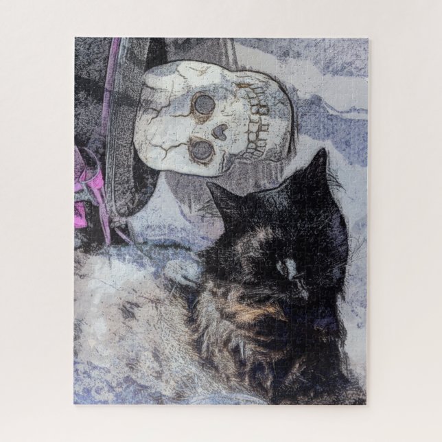 Quebra-cabeça Cozy Halloween (Vertical)