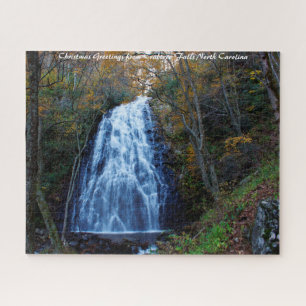 Quebra-cabeça Crabtree Falls Carolina do Norte. Saudações de Nat