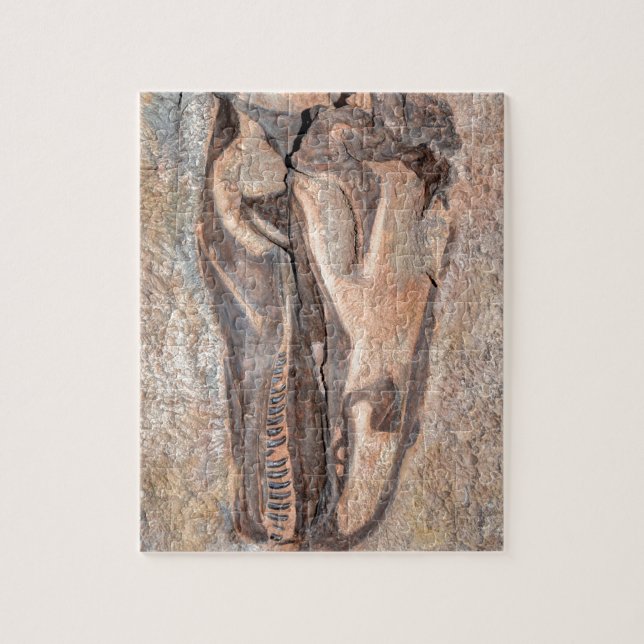 Quebra-cabeça Crânio do Camarasaurus - monumento nacional do (Vertical)