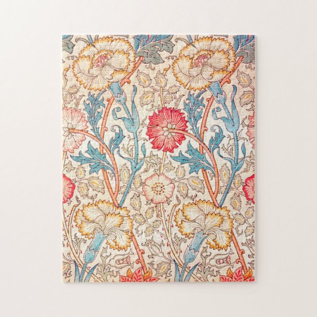 Quebra-cabeça Cravo, William Morris (Vertical)