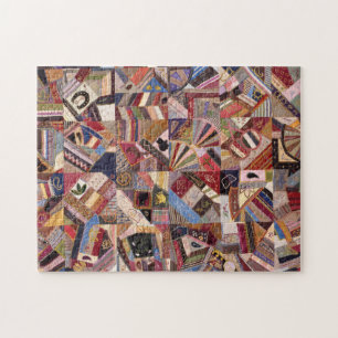 Quebra-cabeça Crazy Quilt Quilting