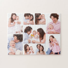 Quebra-cabeça Create Your Own 9 Photo Collage Jigsaw Puzzle