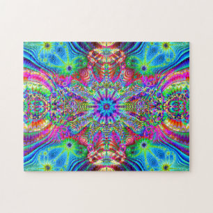Quebra-cabeça Creatrip cósmico - design trippy psicadélico
