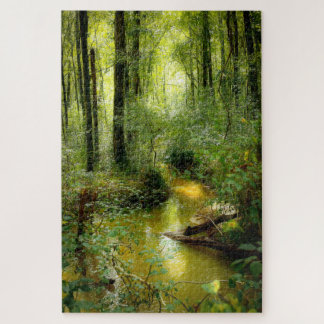 Quebra-cabeça CREEK IN THE WOODS Jigsaw Puzzle