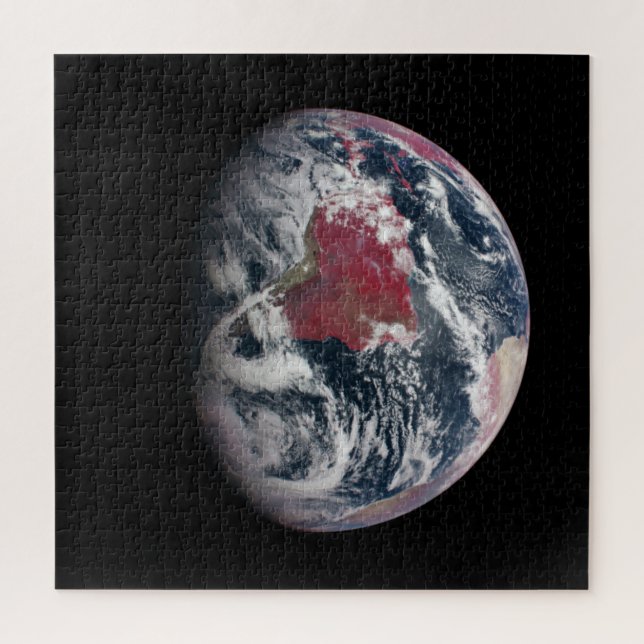 Quebra-cabeça Crescimento De Plantas No Planeta Terra. (Vertical)