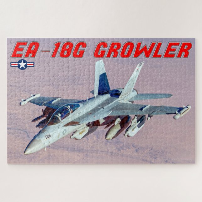 Quebra-cabeça CRESCIMENTO EA-18G (20x30 POLEGADAS) (Horizontal)