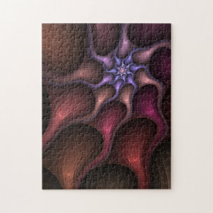 Quebra-cabeça Crescimento mágico - Fractal Abstrato moderno col