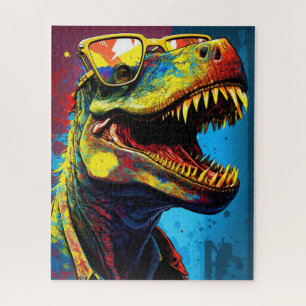 Quebra-cabeça Crianças do Mundo Moderno do Dinossaur T Rex