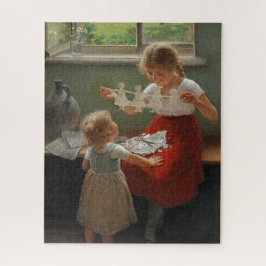 Quebra-cabeça Crianças Fazeres Silhuettes (Crianças Cutes Brinca