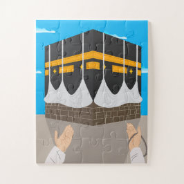 Quebra-cabeça Crianças islâmicas do Ramadã Kaaba