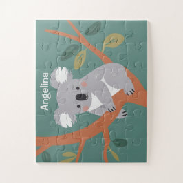 Quebra-cabeça Crianças Personalizadas Cute Koala