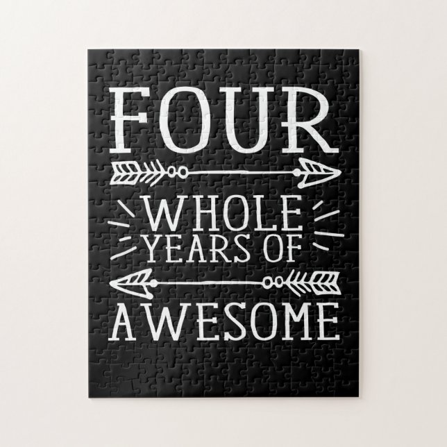 Quebra-cabeça Crianças Quarto Aniversário, Rapaz de Aniversário  (Vertical)