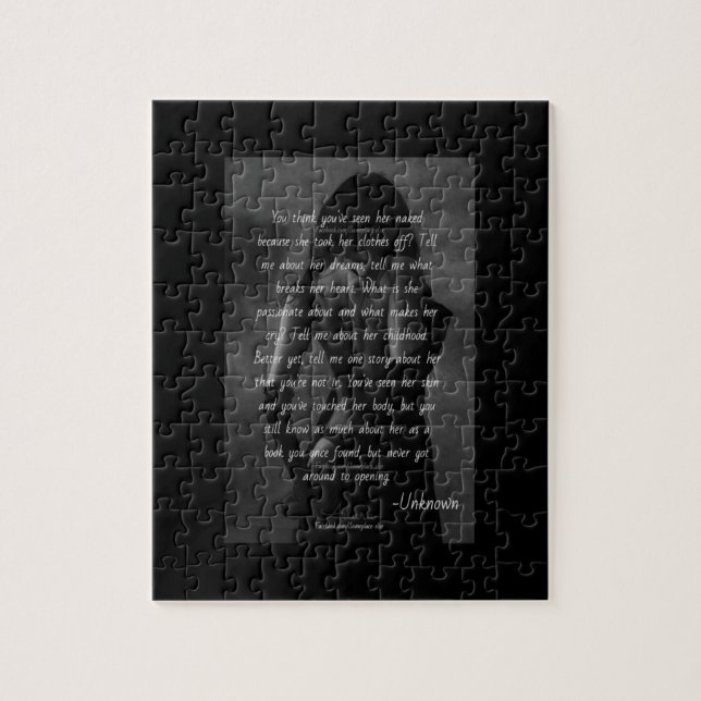 Quebra-cabeça Criar citações quietas (Vertical)