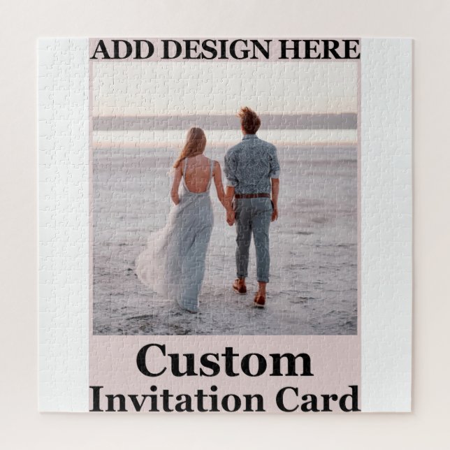 Quebra-cabeça criar seu personalizado exclusivo (Vertical)