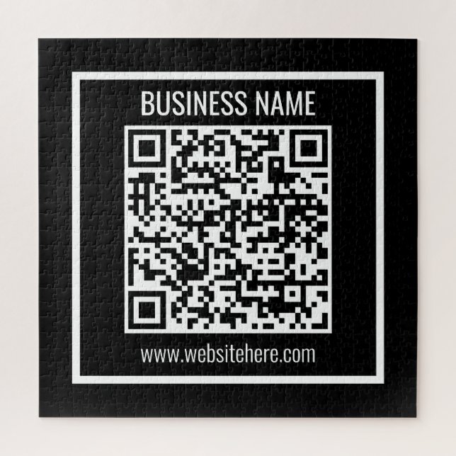 Quebra-cabeça Criar um código de QR moderno instantaneamente (Vertical)