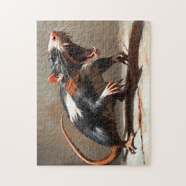 Quebra-cabeça Criatura de rato monstro (Vertical)