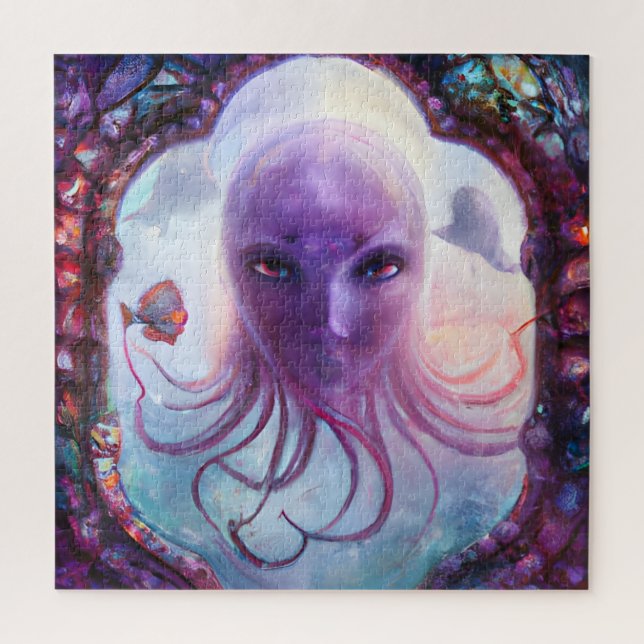 Quebra-cabeça Criatura Do Mar Mito (Vertical)