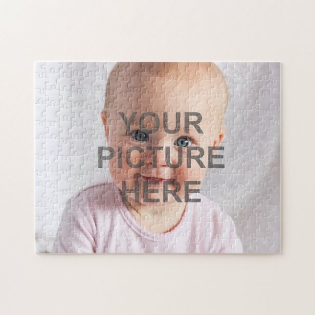 Quebra-cabeça Crie facilmente sua própria arte personalizada com (Horizontal)