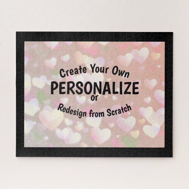 Quebra-cabeça Crie seu (Horizontal)