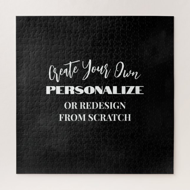 Quebra-cabeça Crie seu próprio - Design a personalizado (Vertical)