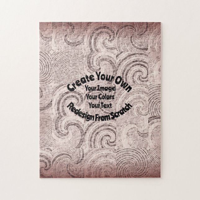 Quebra-cabeça Crie seu próprio design personalizado (Vertical)